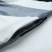 Aaimomet za žene Žene Ležerne prilike Ležerne košulje s dugim rukavima Crewneck Solid Tops Pulover Dukseri