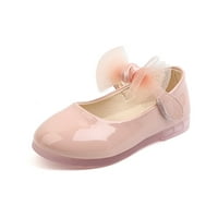 Anuirheih Girls Mekane princeze Dječje sandale Leptir Crnot Kožne cipele u prodaji