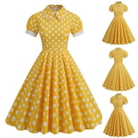 Junior haljine za teen djevojke-sunčana haljina modni čvrsti temperament kontrast visoki vrat lutka