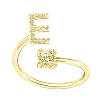 Onhuon ženski modni abecedni prsten za spajanje prstena za otvaranje Podesivi nakit