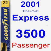 Chevrolet Express Set set set brisača - Premium