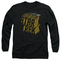 Star Trek - 3D Logo - Košulja s dugim rukavima - X-Veliki