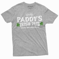 Muška majica sv. Patricka Paddy's Irish Pub Saint Patricks majica Clover Shamrock Lucky Tee