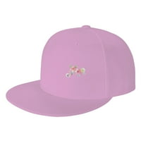 Proljetne ružičaste cvijeće Baseball Caps, kamiondžije kape za muškarce i žene, podesive ravne kape,