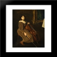 Mladi violončelcilktiv Umjetni otisak Lilla Cabot Perry