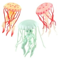 Greenhome Jellyfish Toy Funny 3D Izvrsna akvarij Akvarij životinjskih meduze Model za poklon