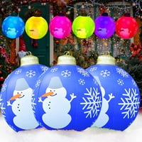 PXIAKGY božićni ukrasi božićni ukrasi božićni balon na naduvavanje Balloon Baly ugrađena u bateriju