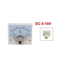0-15V analogna voltna naponska ploča VOLTMeter mjerač 85c1