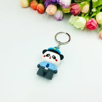 Dvorandyi Panda Key lanac ruksak ukras smiješan popularni simpatični životinjski ključ
