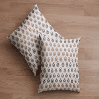 FabDivine od blok Print bacač jastuk, čisti poklopac ukidača, cvjetni boho dizajn višebojni jastuk za