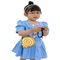 Toddler Kids Torba za jednu osobu, višenamjenska glasnička torba u obliku lollipopa za djevojčice, ružičasta