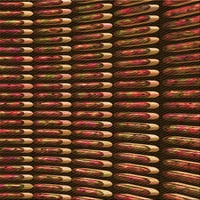 Ahgly Company u zatvorenom pravokutniku uzor uzor crvenim tepihom, 8 '12 '