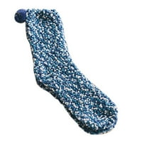 Leylayray čarape za kompresiju za žene ženske koraljne casual klizanje topla sredina cijevi zimske slatke