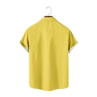 Košulja za ispis, majice s majicama s kratkim rukavima Redovni fit bluza i odrasli, jednostavan dizajn