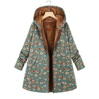 SNGXGN WOMENS Zip up Y2K jakna dukseva vrhova modne jakne sa džepom ženska jakna, plava, veličine 5xl