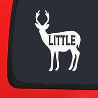 Naljepnica za automobile Little Deer Doe Obiteljske životinje Nature Lov naljepnica naljepnica