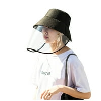 Sunčani šešir Unizno protiv pljuvačke zaštitne šešire Poklopac za prašinu vrhunske kape šešire za žene