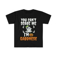 Ne mogu se uplašiti da sam Gabonese Halloween Unise majica S-3xl Gabon