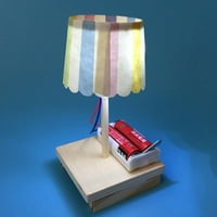 Dječji naučni eksperimentirajte DIY igračke Mini drvene stolne svjetiljke Gizmo igračke