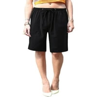 Neilla Žene Ljeto Kratke hlače Bermuda Mini pant široke noge kratke vruće hlače dame labavo dno crtaju