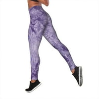 Wendunide ženske hlače Ženske ispise Hlače hlače Tummy Control Workging Swist High Squaist Yoga hlače