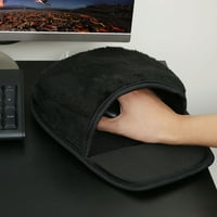 Topla jastuk za miša Veliki sjajni silikonski jastuk mekan plišano grejno grijanje Topli zagrijava uredski materijal USB Grijani računarski jastučić za miša za ured