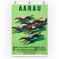 Aarau Vintage poster Switzerland