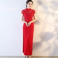 Tradicionalna kineska Cheongsamska dugačka haljina za performanse