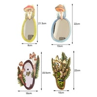 Hesoicy drvena gljiva šumsko ogledalo - vintage retrovizovanog gljiva sa jedinstvenim dizajnom, jednostavan