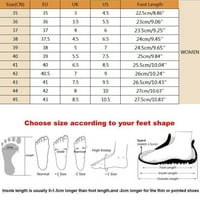 Loopsun Ljetne sandale za žene, ženske sandale za čišćenje, udobne elegantne cipele s niskim komadama