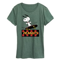 Kikiriki - Snoopy klizač - Grafička majica kratkih rukava s kratkim rukavima