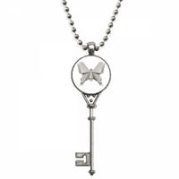 Origa Geometrijski uzorak Privjesak Vintage ogrlica Srebrni ključ nakit