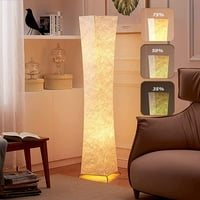 61 '' Creative LED podne žarulje, softling minimalistički moderni savremeni sa tkaninom i žaruljama podne lampe za dnevnu sobu spavaća soba topla atmosfera