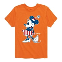 Disney - Americana - MINNIE Flag uzorka - grafička majica kratkih rukava i mlade