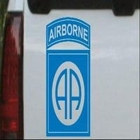 82. airbonher automobil ili kamion prozor naljepnica za laptop naljepnica za laptop nebesko plave 7in