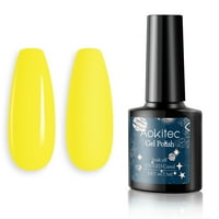 Aokitec Buttercup Yellow Gel Color Soakoff gel lak lak 0,25oz salon manikir