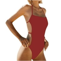 Clears Jedan kupaći kostim za žene izrezane halter kostim kupaćih kupaćih kupaćih kupaćih kostima