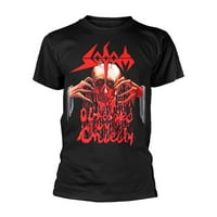 Muški Sodom opsednut surovosnim majicama XXX-Veliki crni