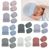 Novorođena bolnička kapu za bebe i rukavice za djecu i rukavice mekani slatki vrtić