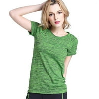 Ženska majica kratkih rukava higroskopska brza suha fitness majica za žene top odjeću