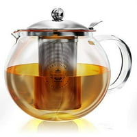 Teabloom Two-u jedan šljokica čajnik - oz 1. l Kapacitet - preklopljiv od nehrđajućeg čelika - odličan