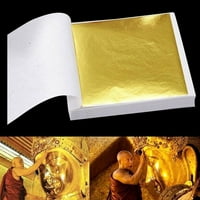 List dvostruki zlatni DIY foliji listovi za papir Torta od papira X3F Gildings Crafts P3A3