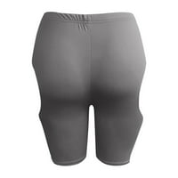 Finelylove joga kratke hlače sa džepovima za žene Ženske kratke hlače za ljetni visokog pojačanog jaz