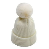 Zhaomeidaxi 2- godine dječji šešir jeseni zimski kape pamučni dres obložen mekim toplim dječacima Djevojke