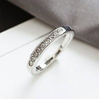 Do 65% popusta na AMLBB prstenove za žene Djevojke Modni mali dijamantski dijamant i slomljeni dijamantni prsten nakita na čišćenju