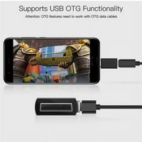 urban USB-C do USB 3. Adapter, USB-C muški do USB-a Ženski, koristi USB OTG tehnologiju, kompatibilan sa P Lite New Edition
