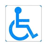 Cafepress - Naljepnica s invaliditetom - Square naljepnica 3 3