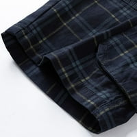Muške hlače Gumbi za teretni kratke hlače Dužina koljena Multi džepovi karisani ispis ulične casual