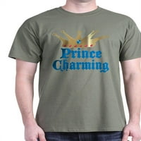 Cafepress - princ šarmantna tamna majica - pamučna majica