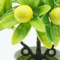 Umjetna biljka fogcroll Bonsai Lijepa izgleda izuzetno živopisno umjetno postrojenje narančastog limuna